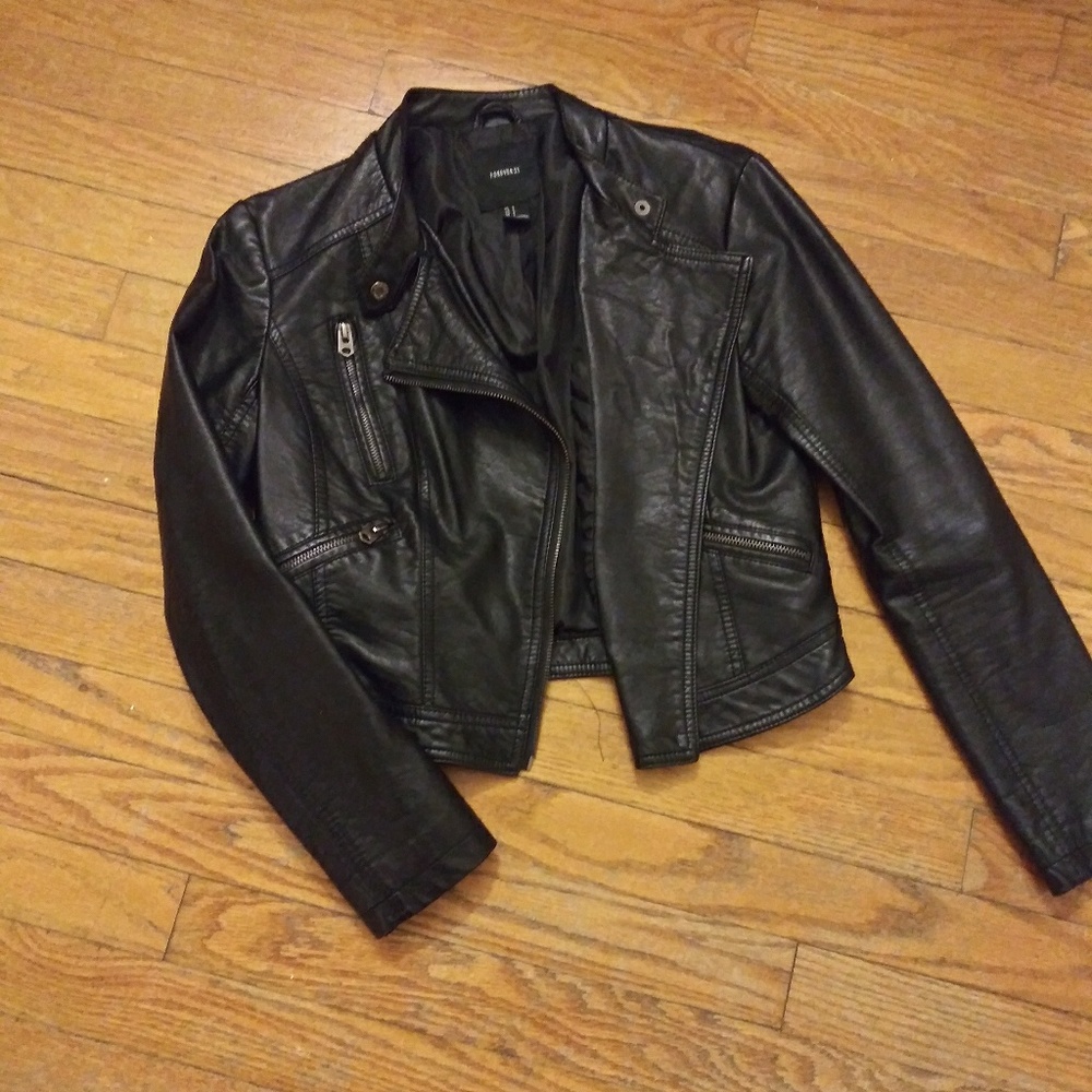 🚫🚫🚫SOLD🚫🚫 Forever21 leather jacket